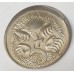 AUSTRALIA 2003 . FIVE 5 CENTS COIN . ERROR . OFF CENTRE MIS-STRIKE